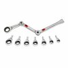 Exo-Fit Metric ratcheting wrench set, 9 pcs 38105